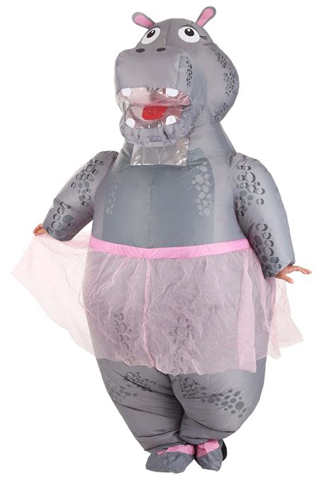 hippopotamus costume adults|inflatable hippo costume for girls.